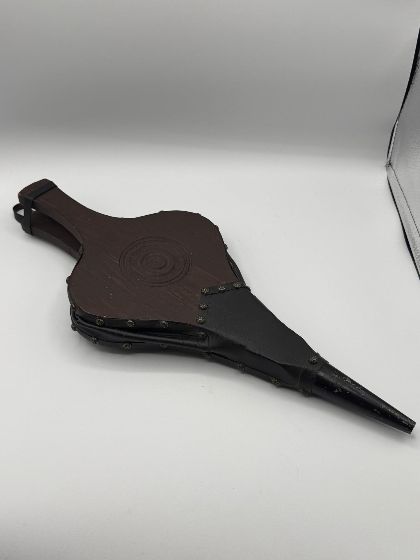Vintage Wood & Leather Bellows
