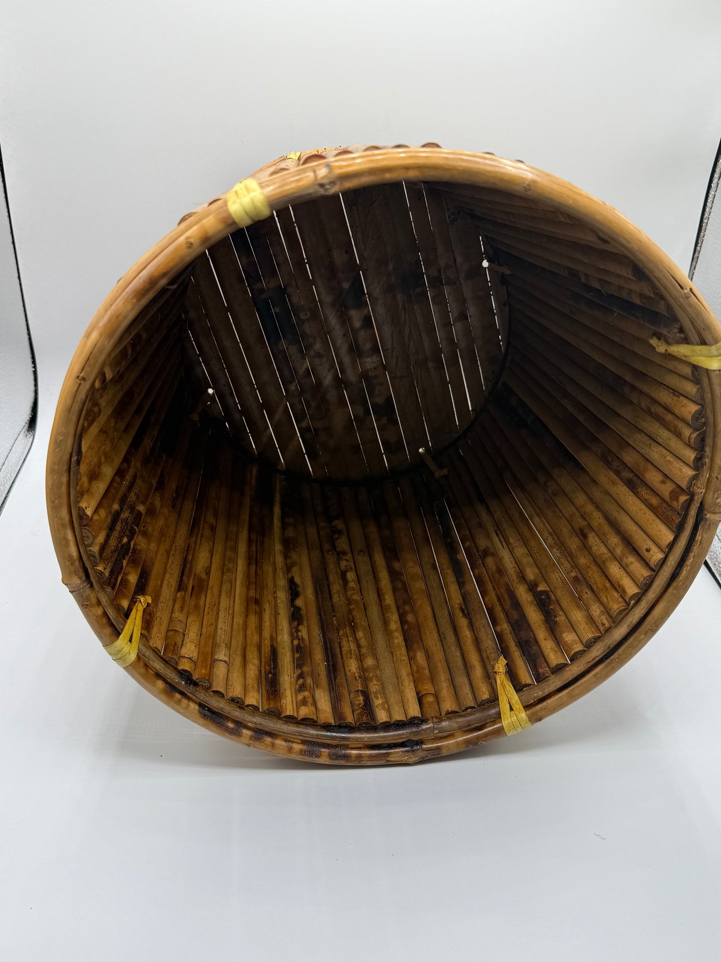 Wicker Wastebasket/Planter