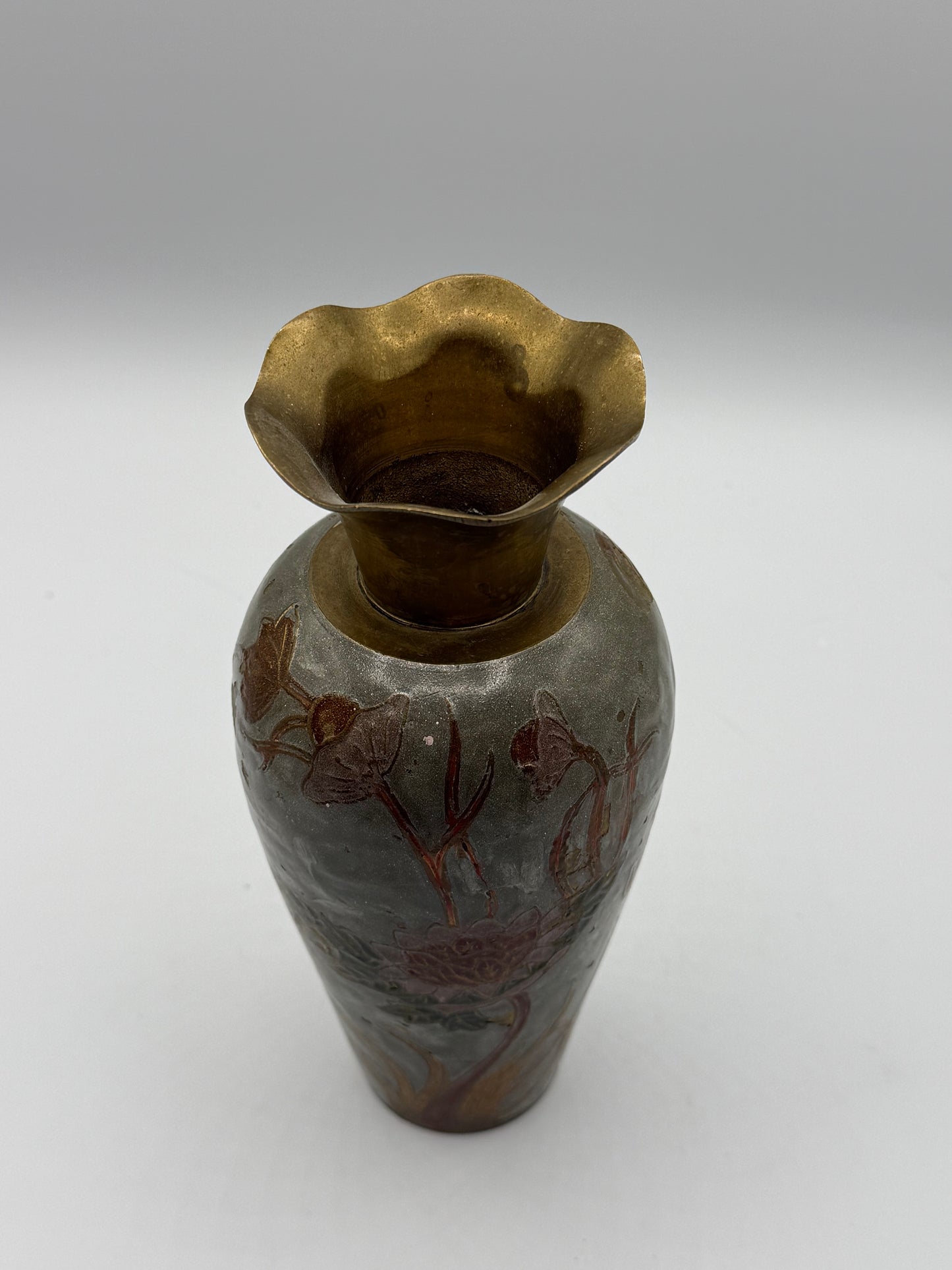 Cloisonné Enameled Vase
