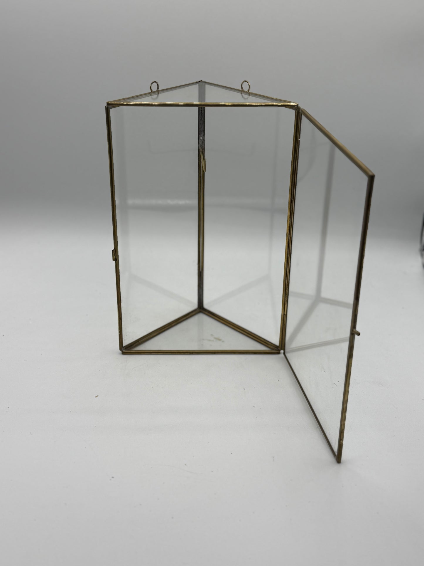 Brass & Glass Display Box