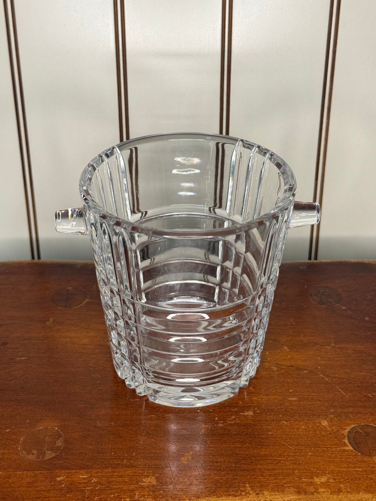 Lead Crystal Ice Bucket
