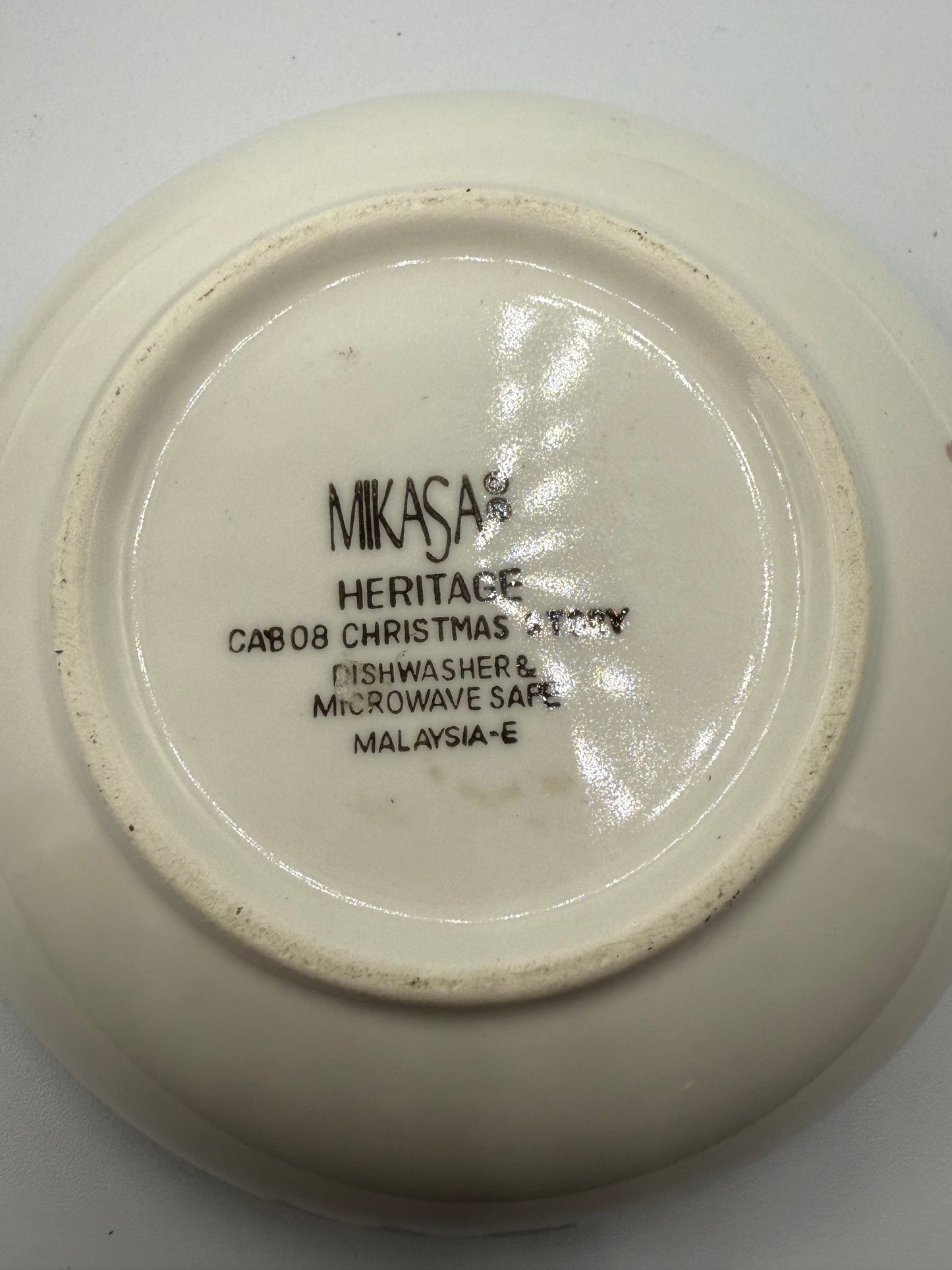 Mikasa Heritage Christmas Tree Trinket Box