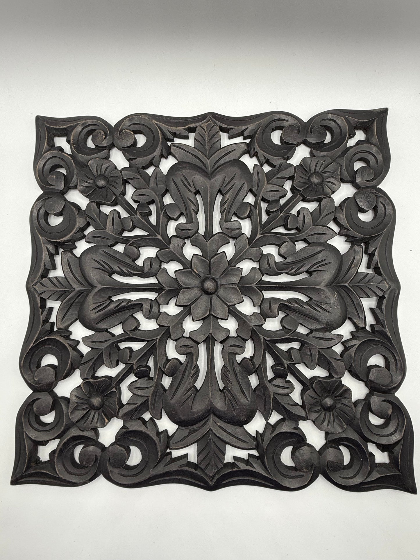 Carved Wood Wall Decor
