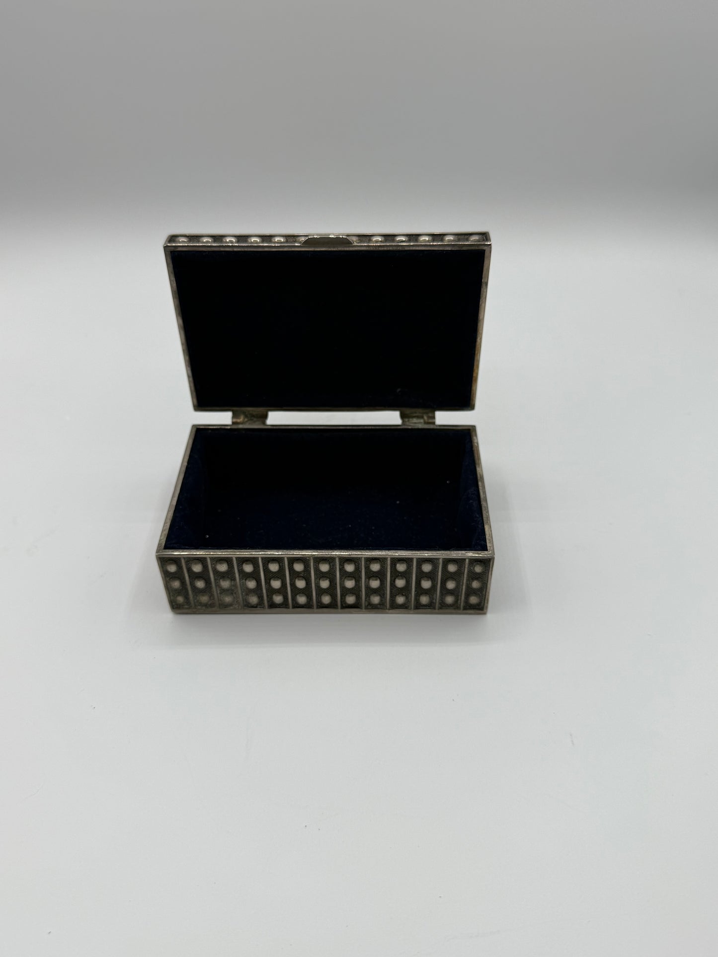 Small Silver Trinket Box
