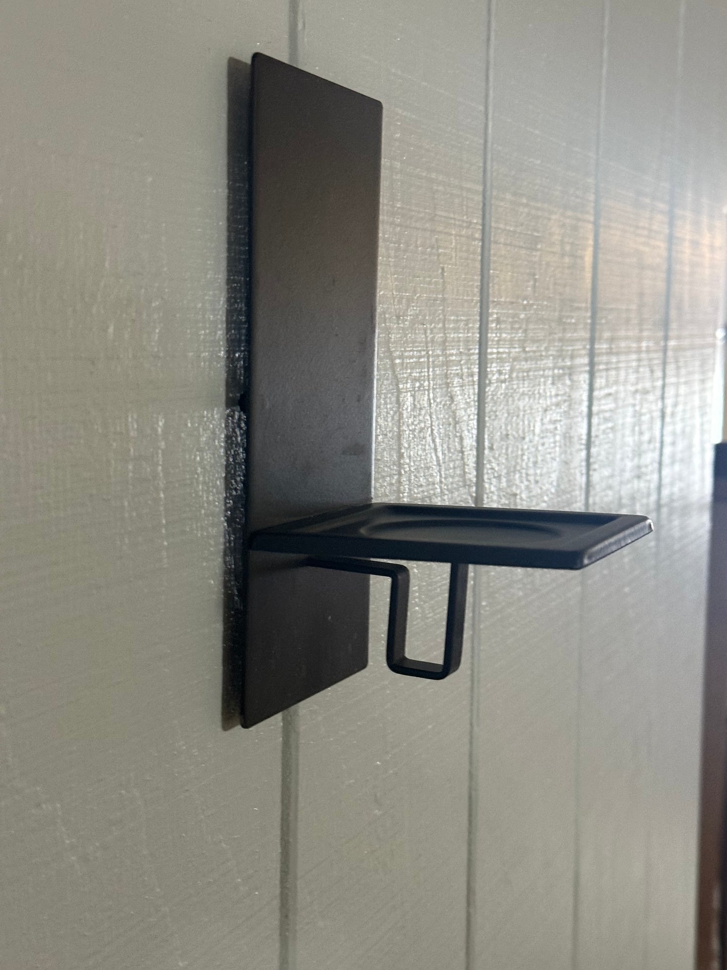 Black Candle Sconce
