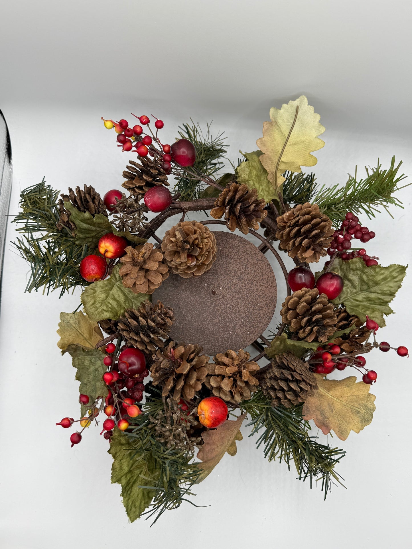 Rustic Pillar Candle Stand