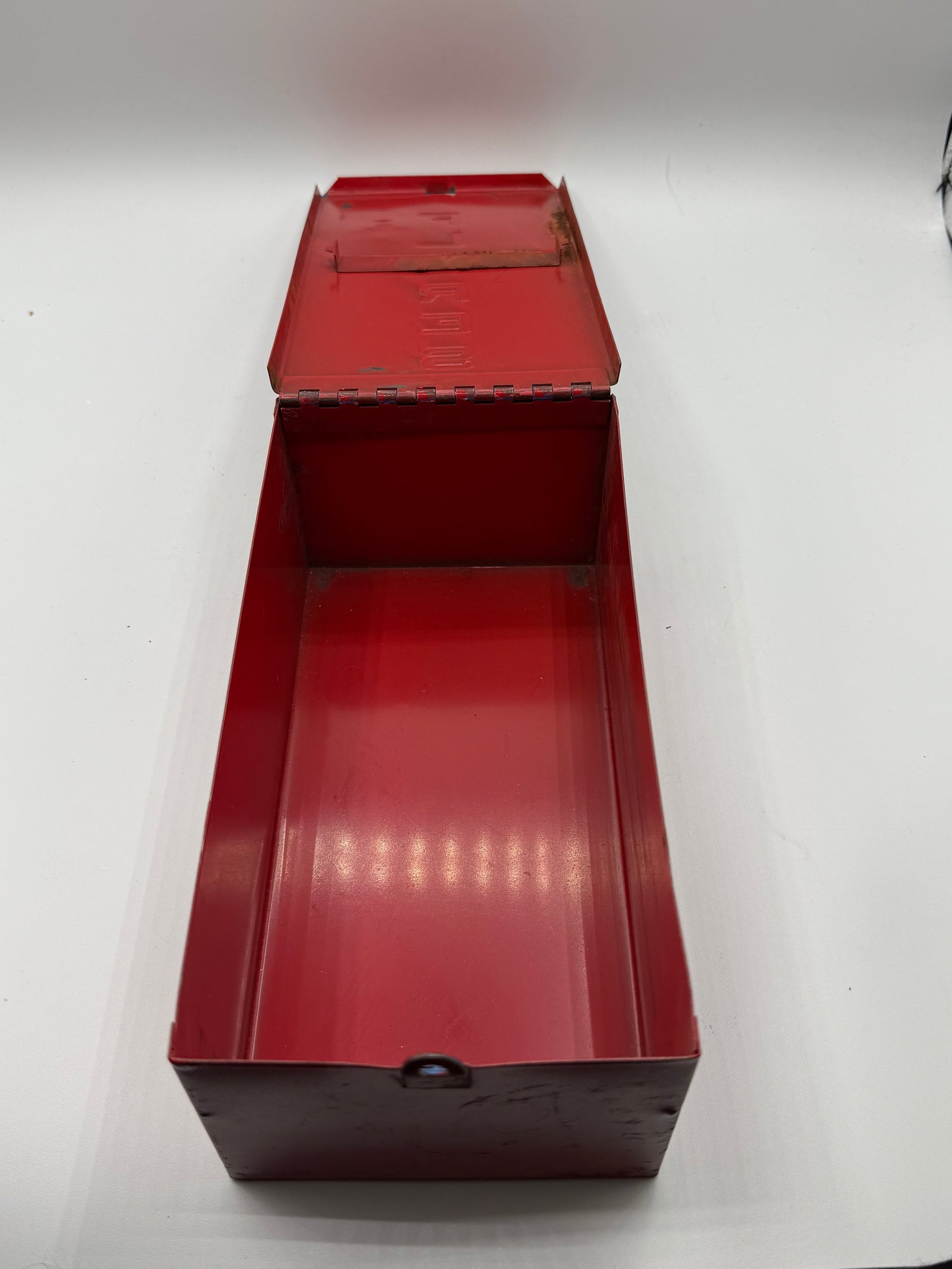 Vintage Bolser 60-F Metal Box for Roadside Flares