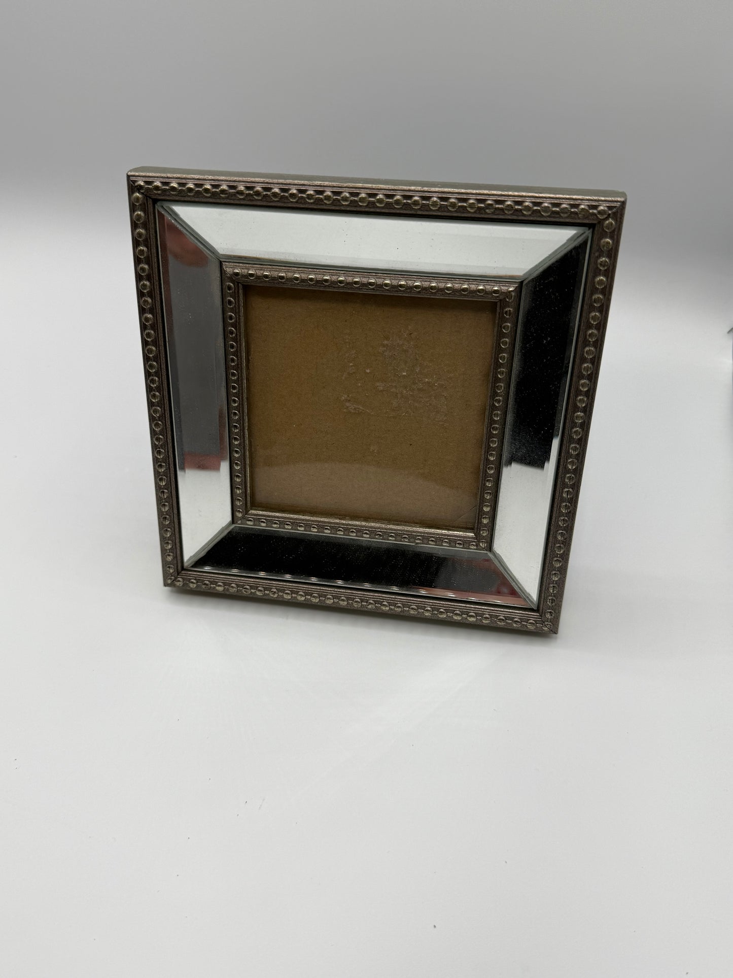 Silver Mirrored Frame