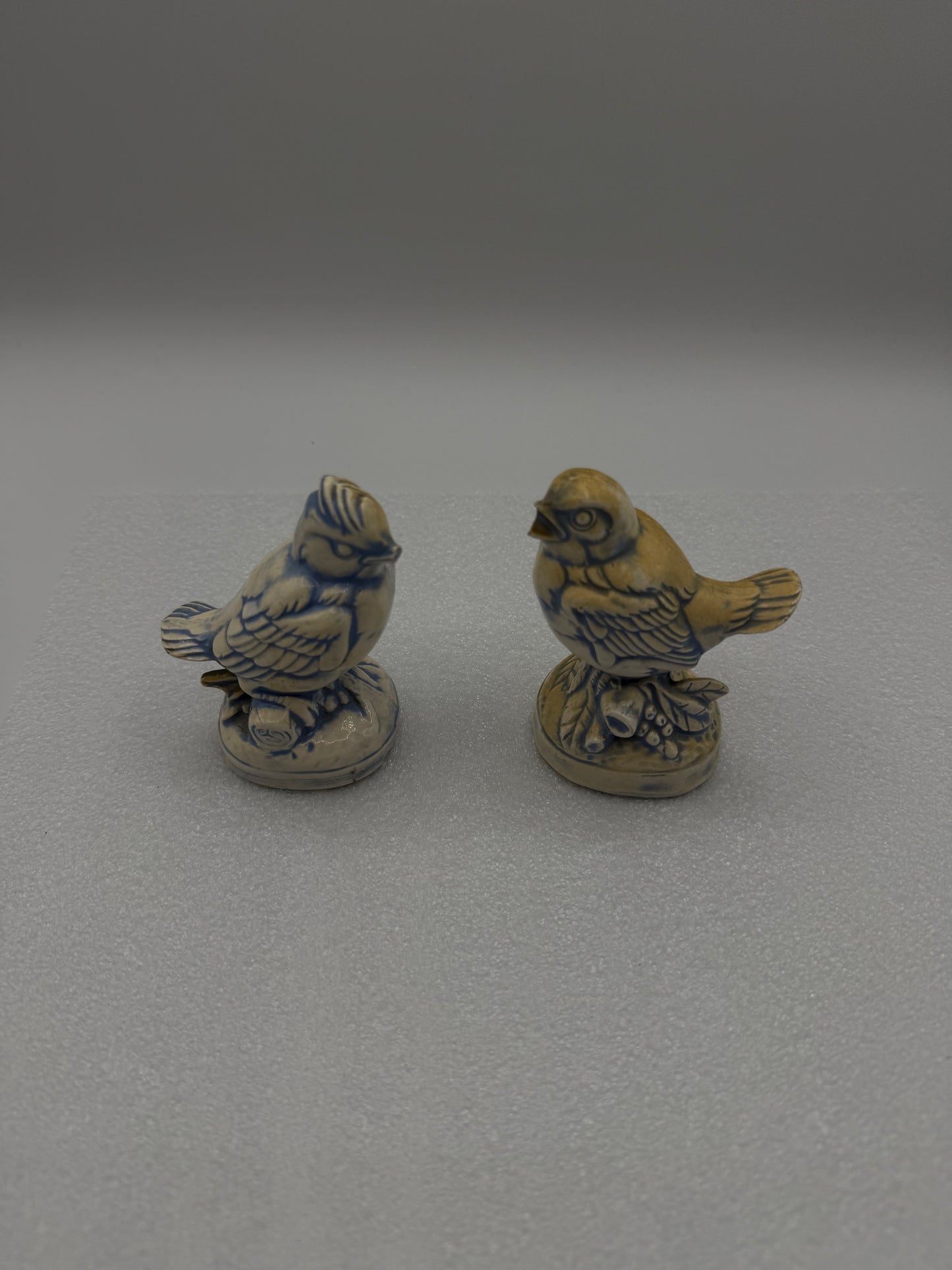 Vintage Set of Two Ceramic Birds