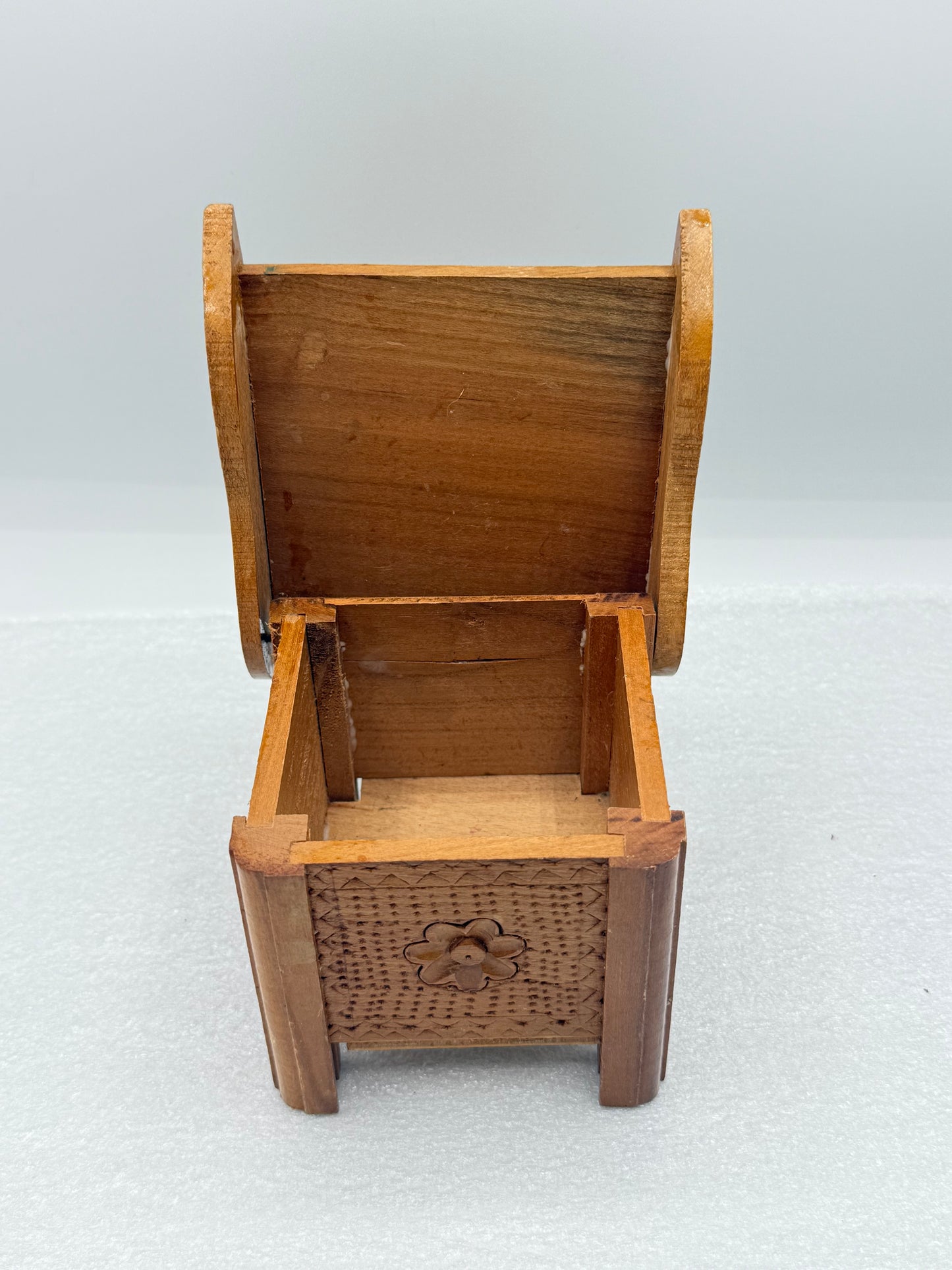 Vintage Trinket Wood Box