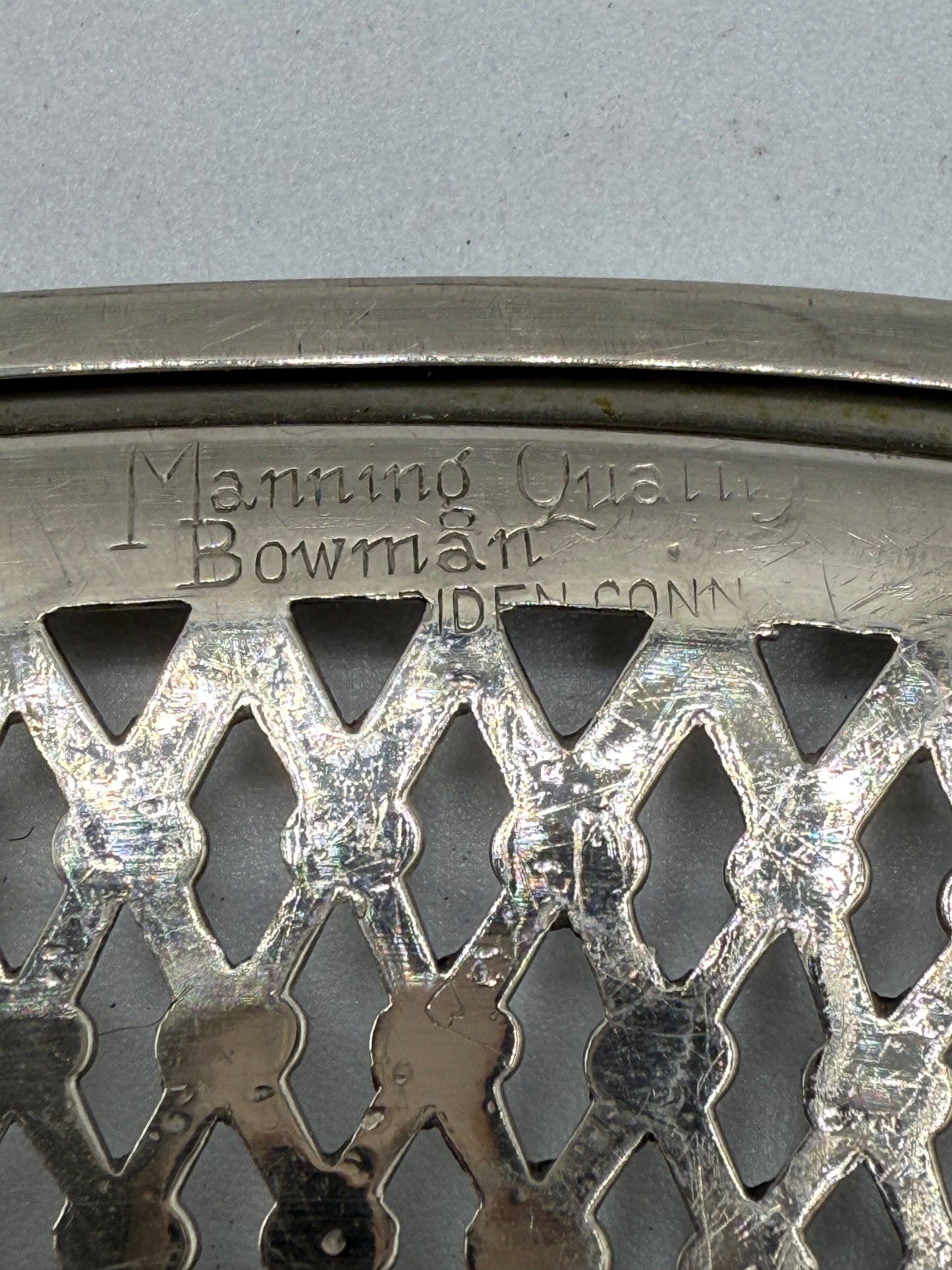 Antique Silver-plate Serving Tray