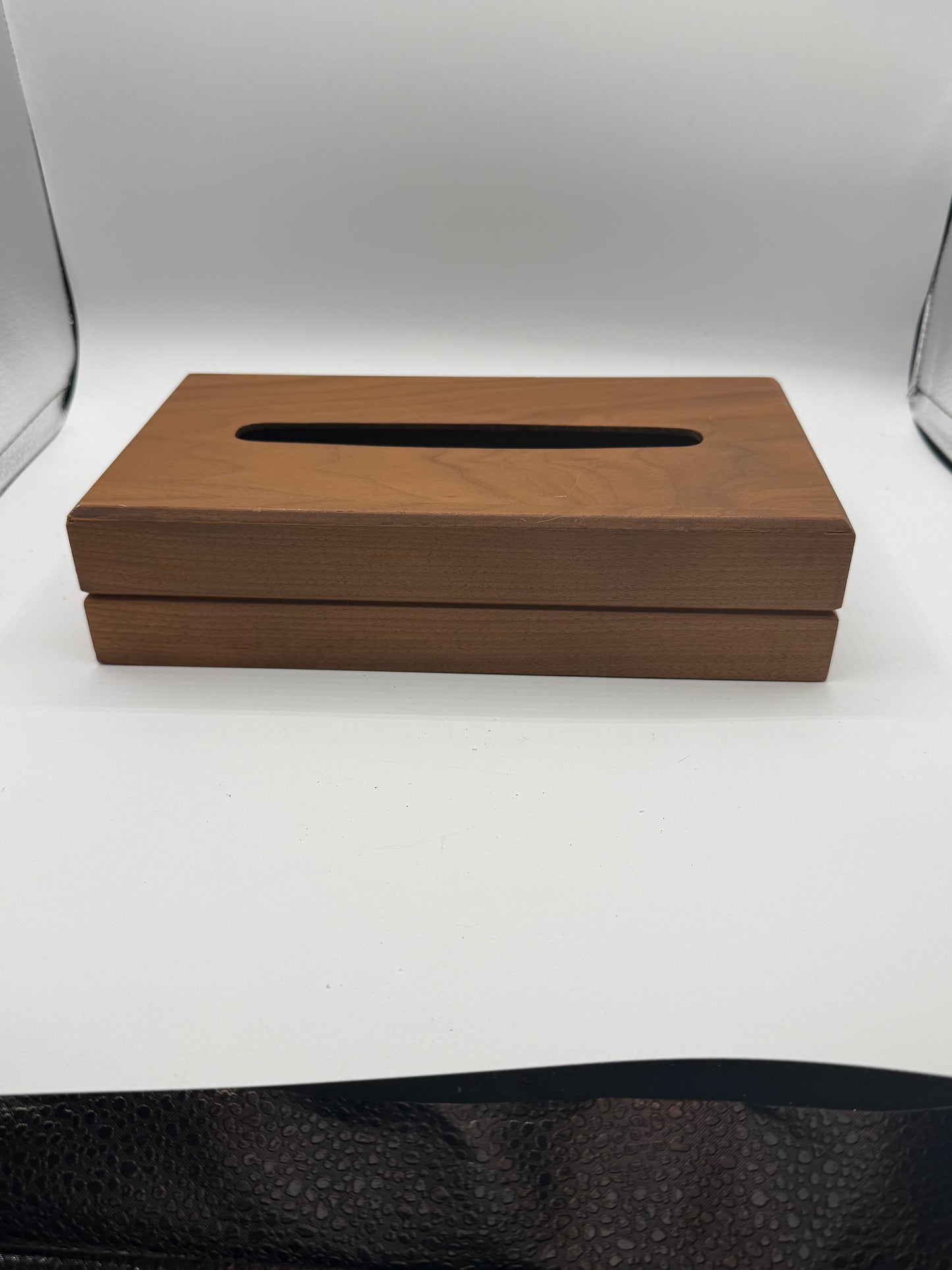 Wood Tissue Box