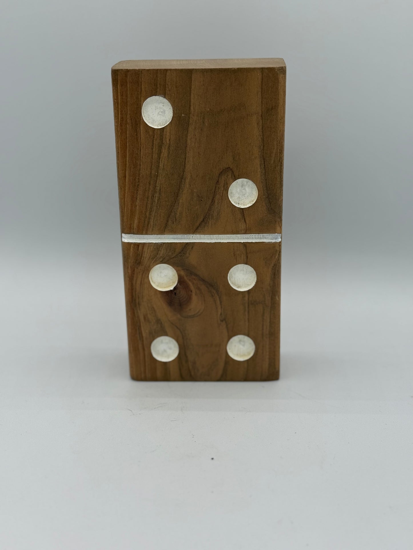 Wood Domino Decor
