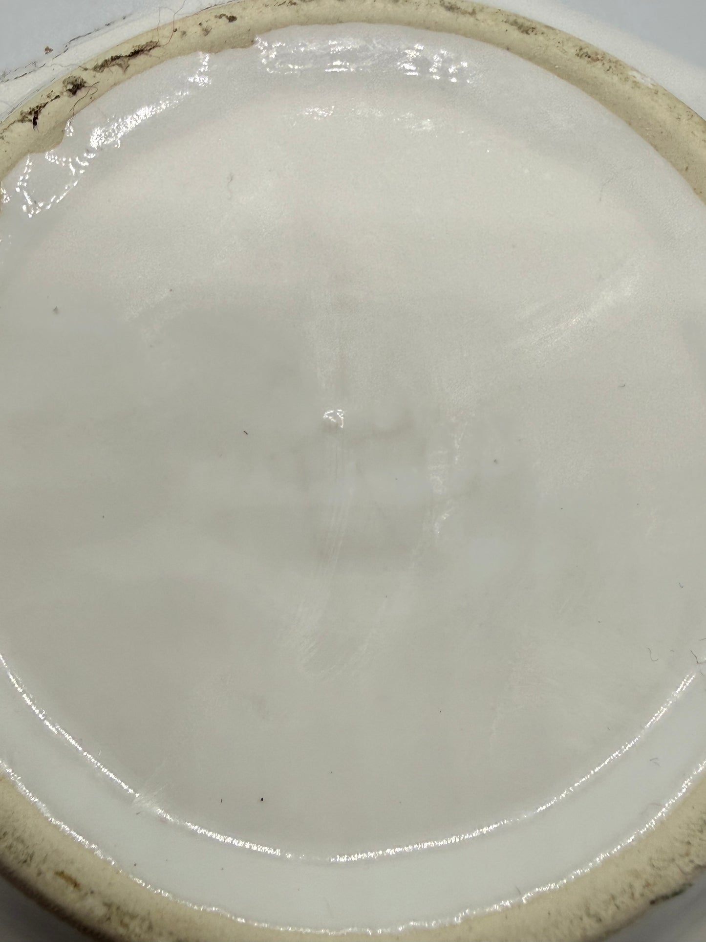 Pfaltzgraff Heritage White Butter Tub