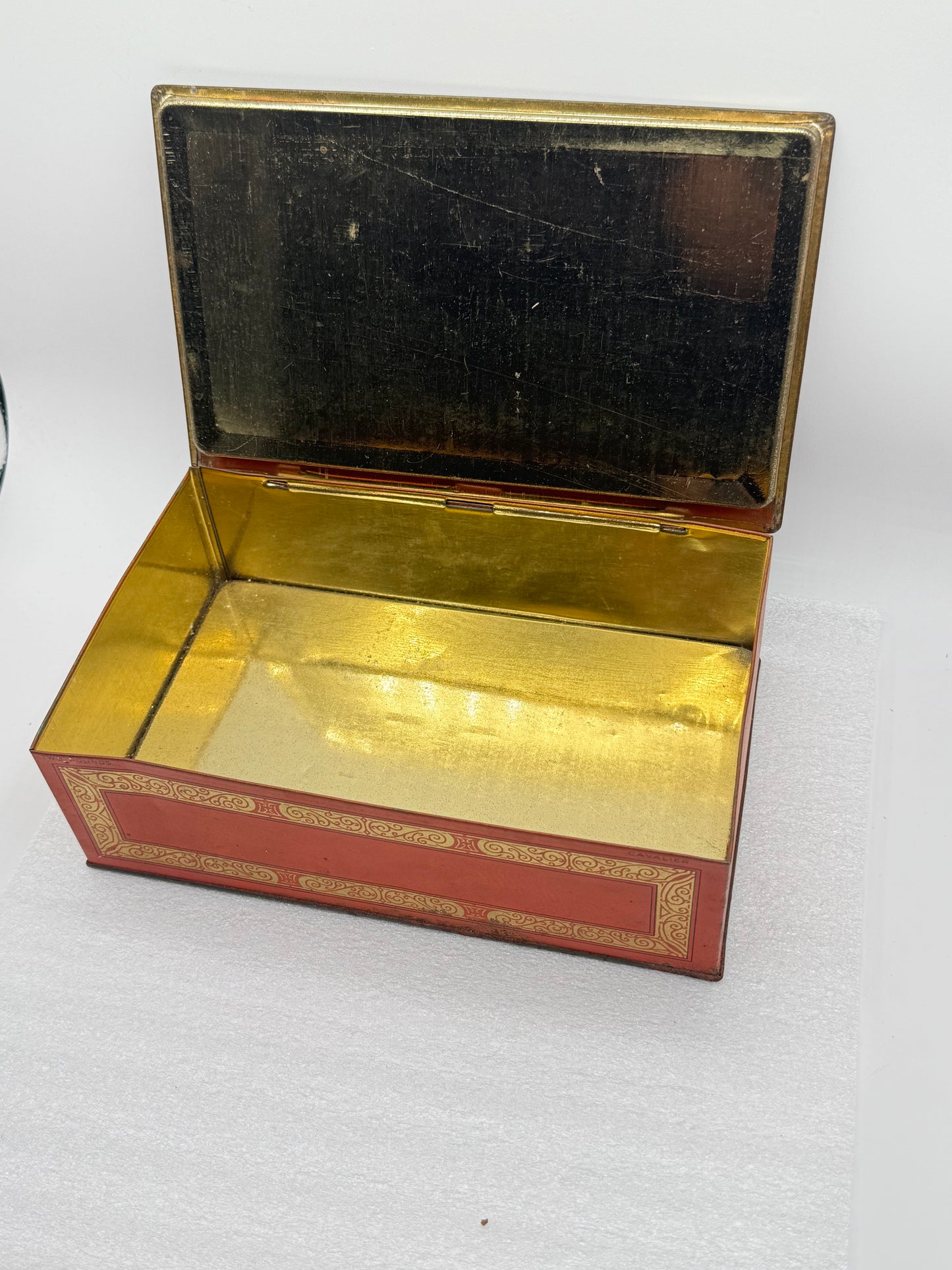 Antique 1920s Johnston's Chocolates Candy Tin Box