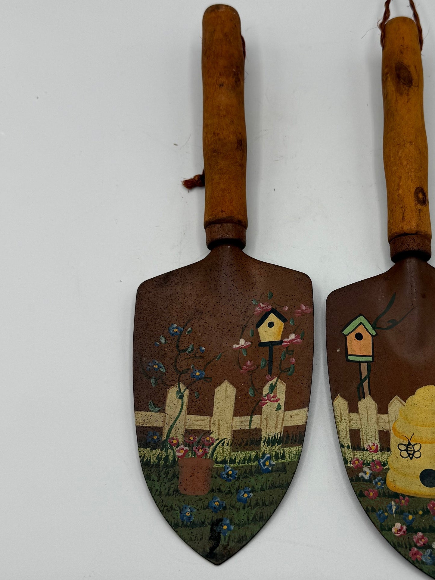 Hand Painted Decorative Shovel (two)