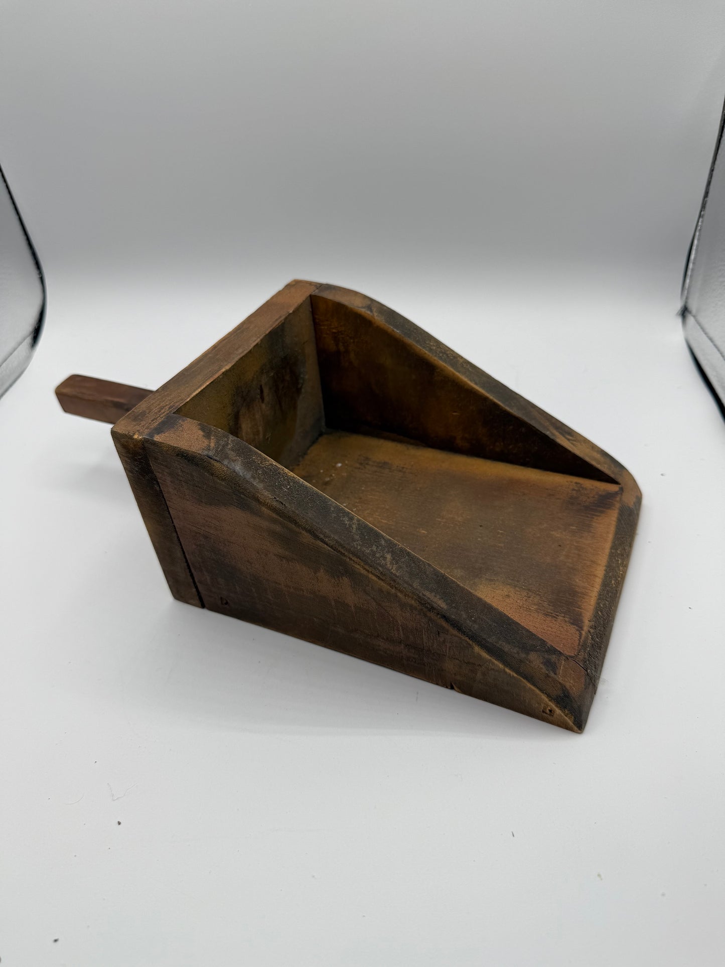 Antique Wooden Grain Scoop