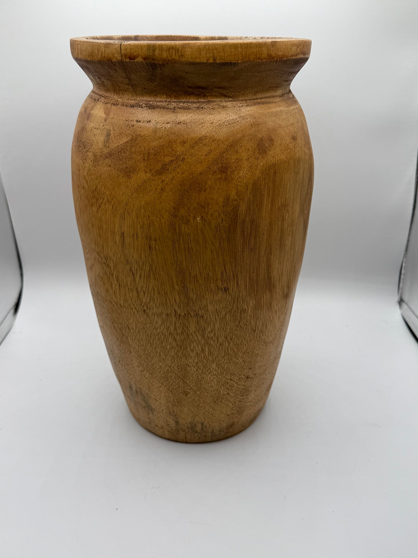 Large Wood Vase