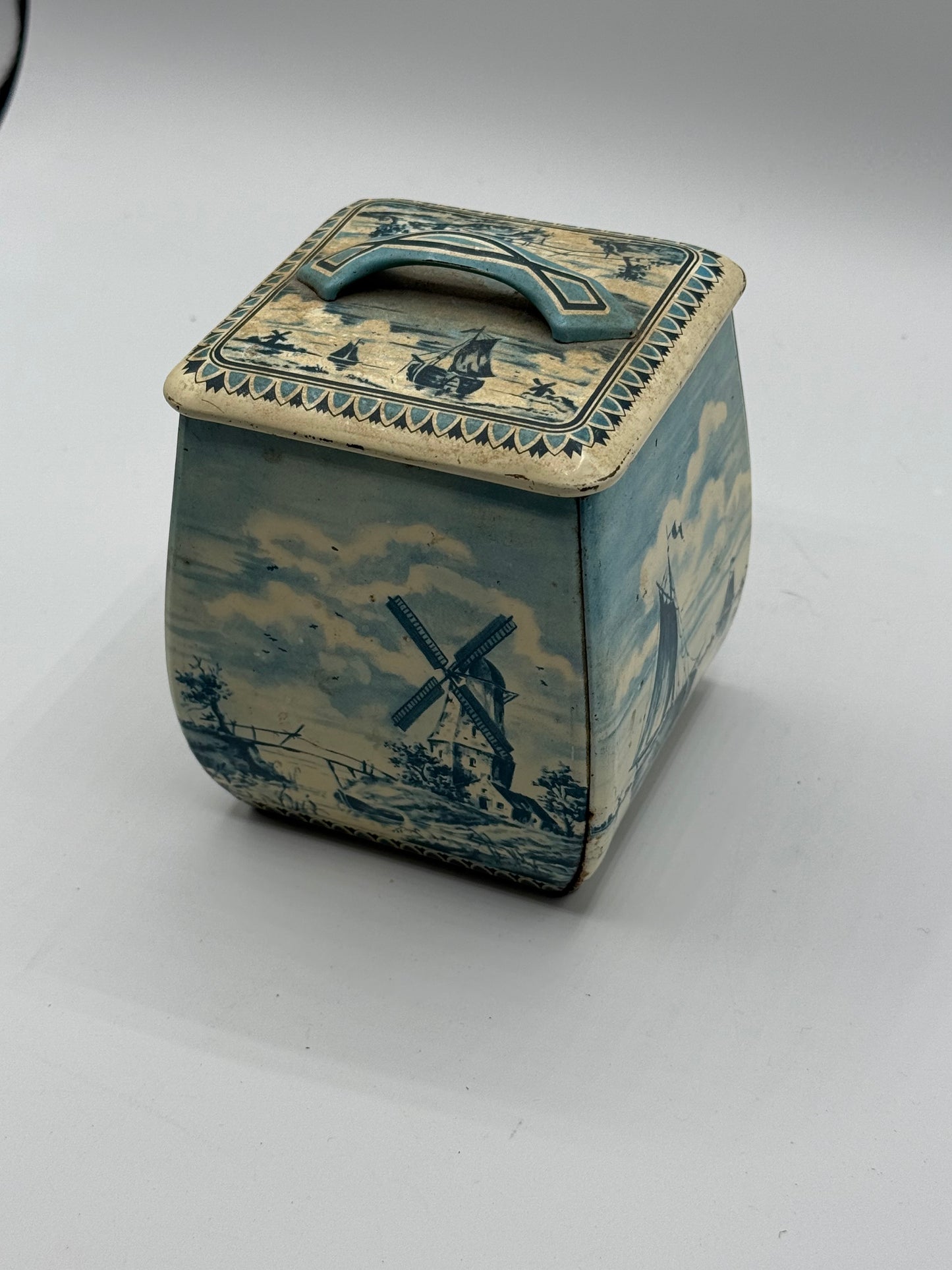 Vintage Western Germany Biscuit Cookie Tin