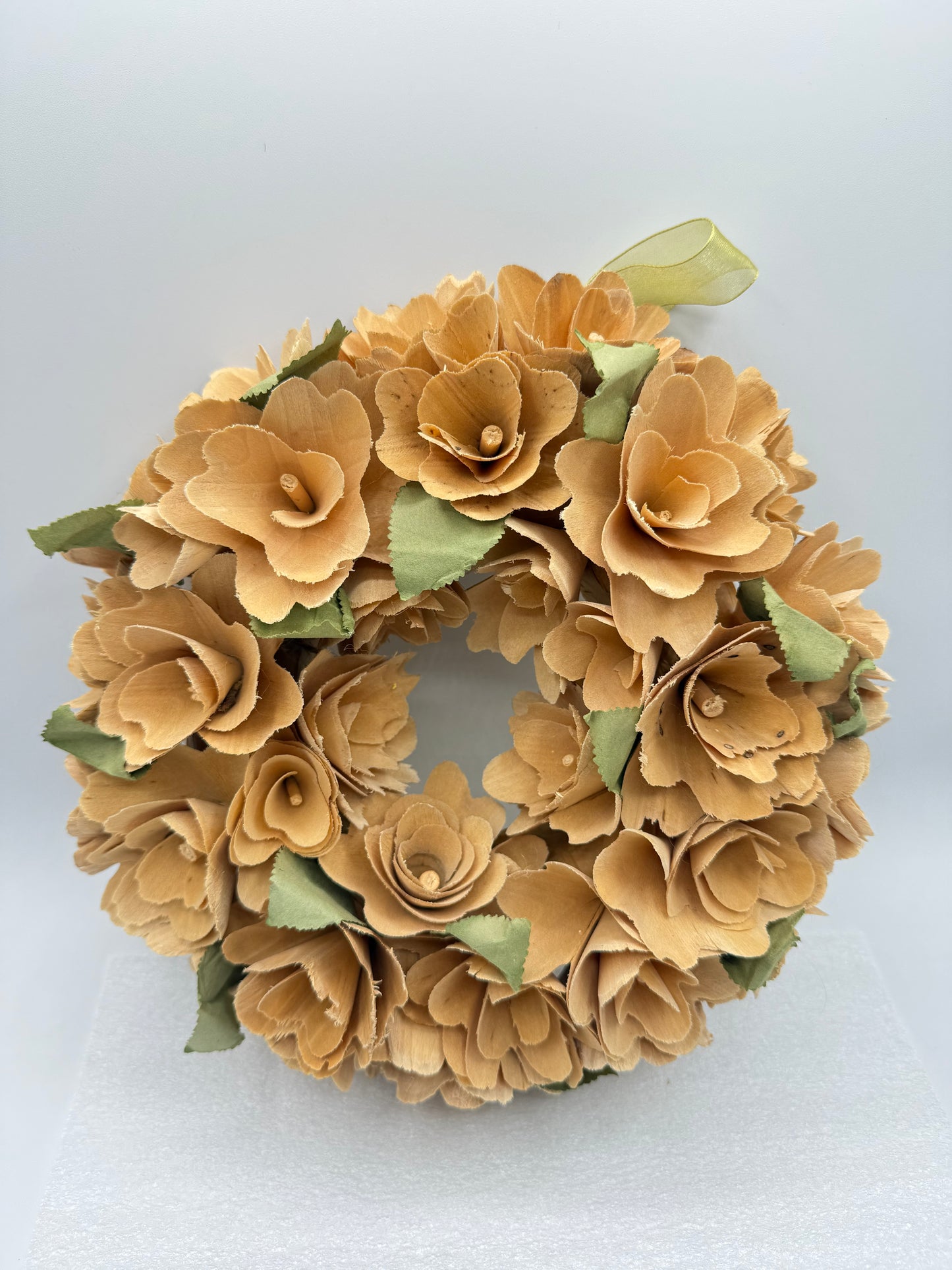 Wood Floral Wreath