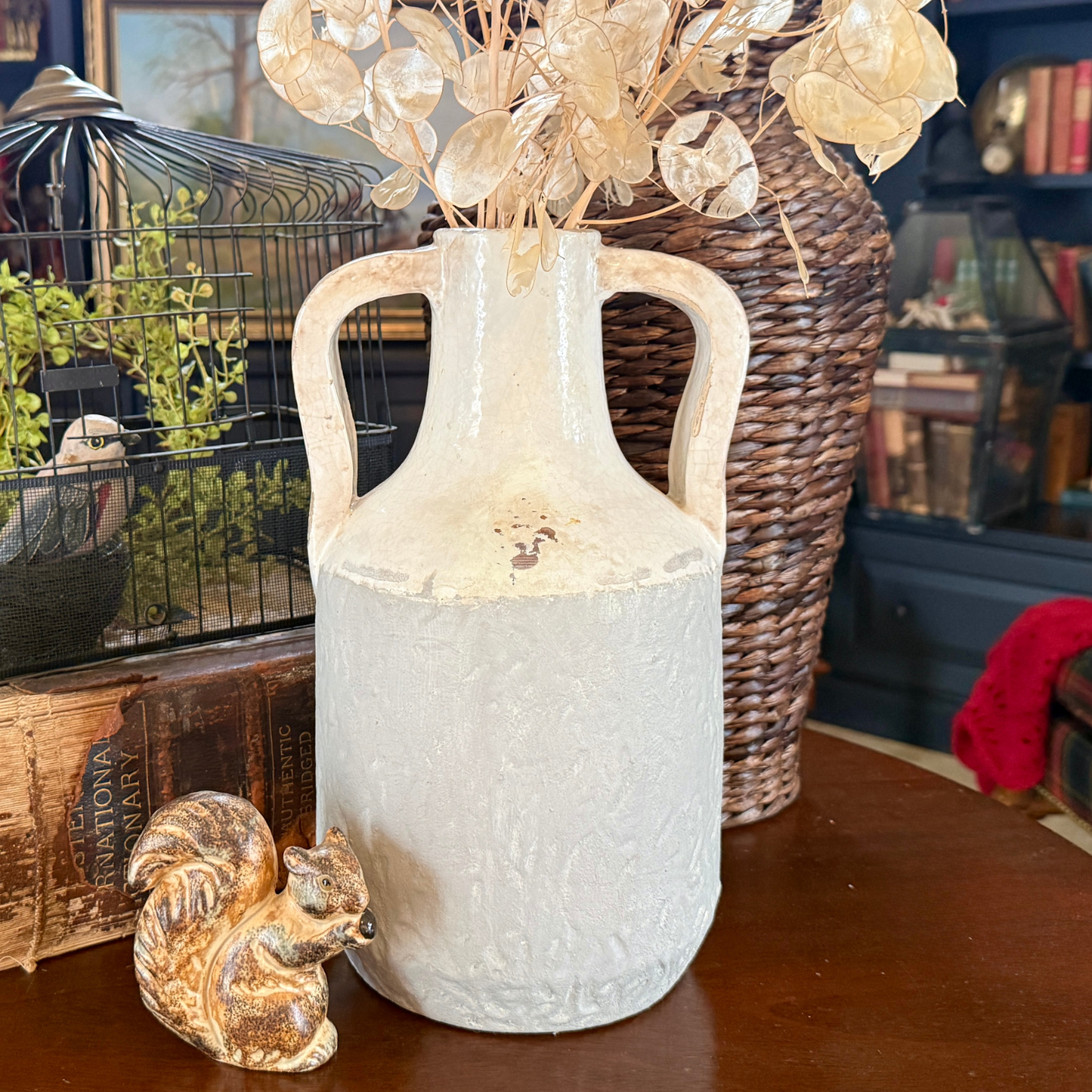Two-Tone Pottery Jug