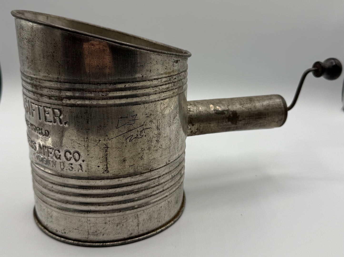 Vintage Hunter’s Hand Crank Flour Sifter