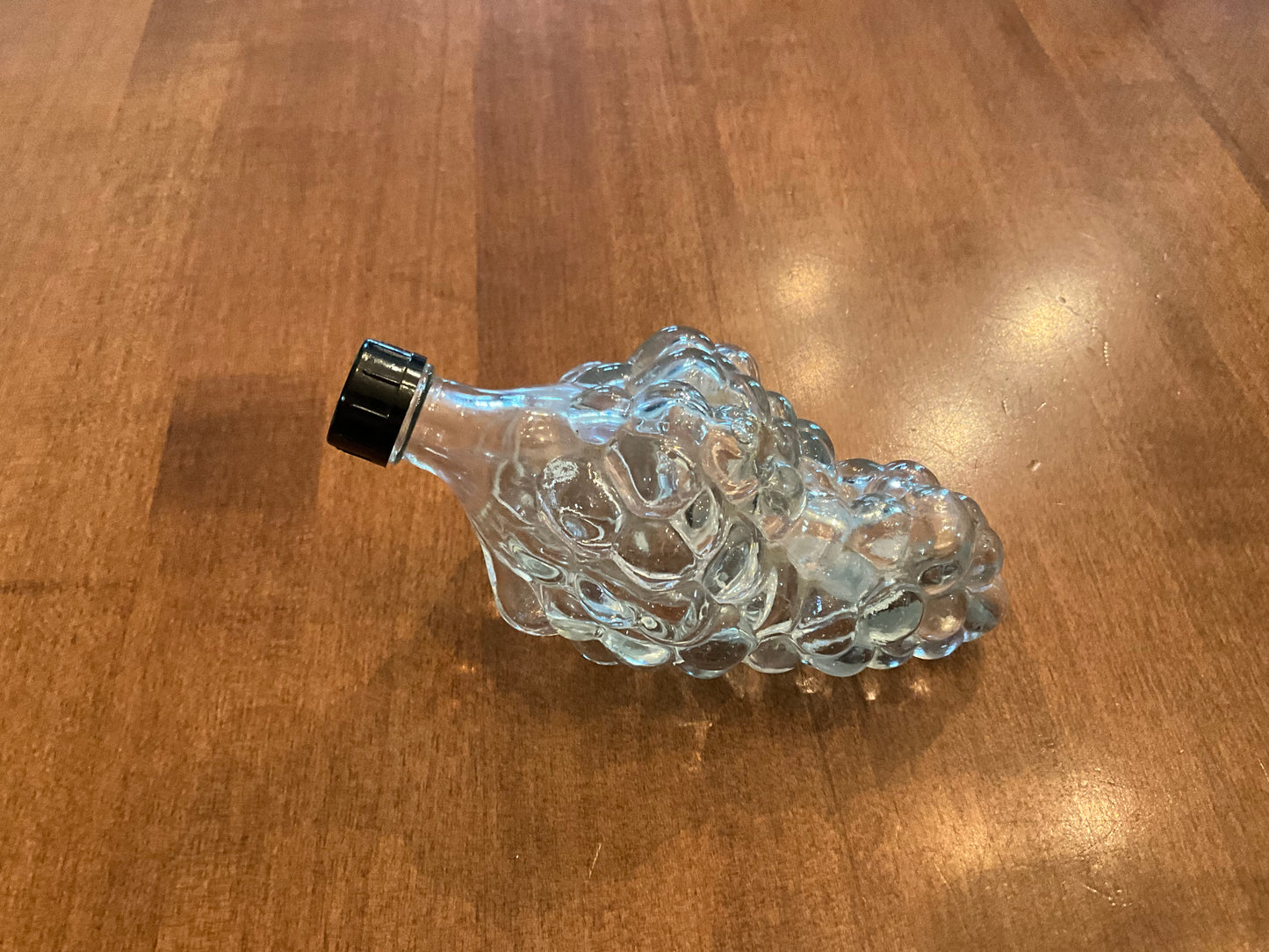 Mid Century Glass Grape Decanter