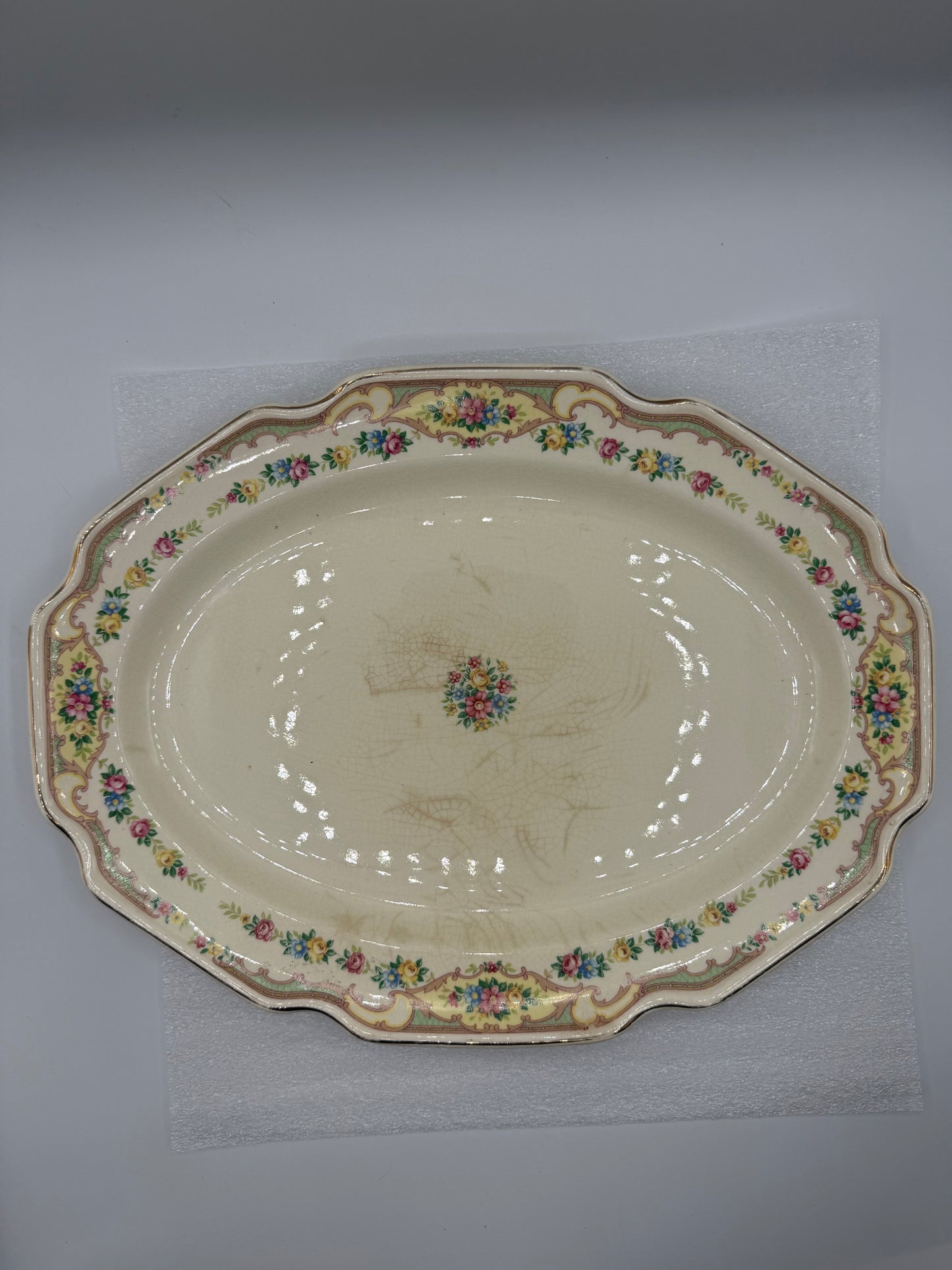 1930’s Mt. Clemens Mildred Serving Platter