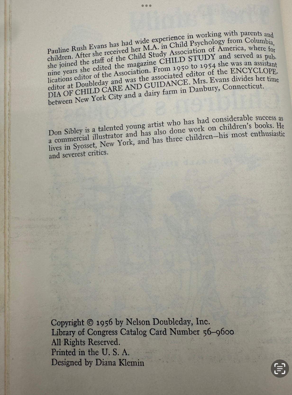 1956 Copy of The Family Treasury of Children’s Stories