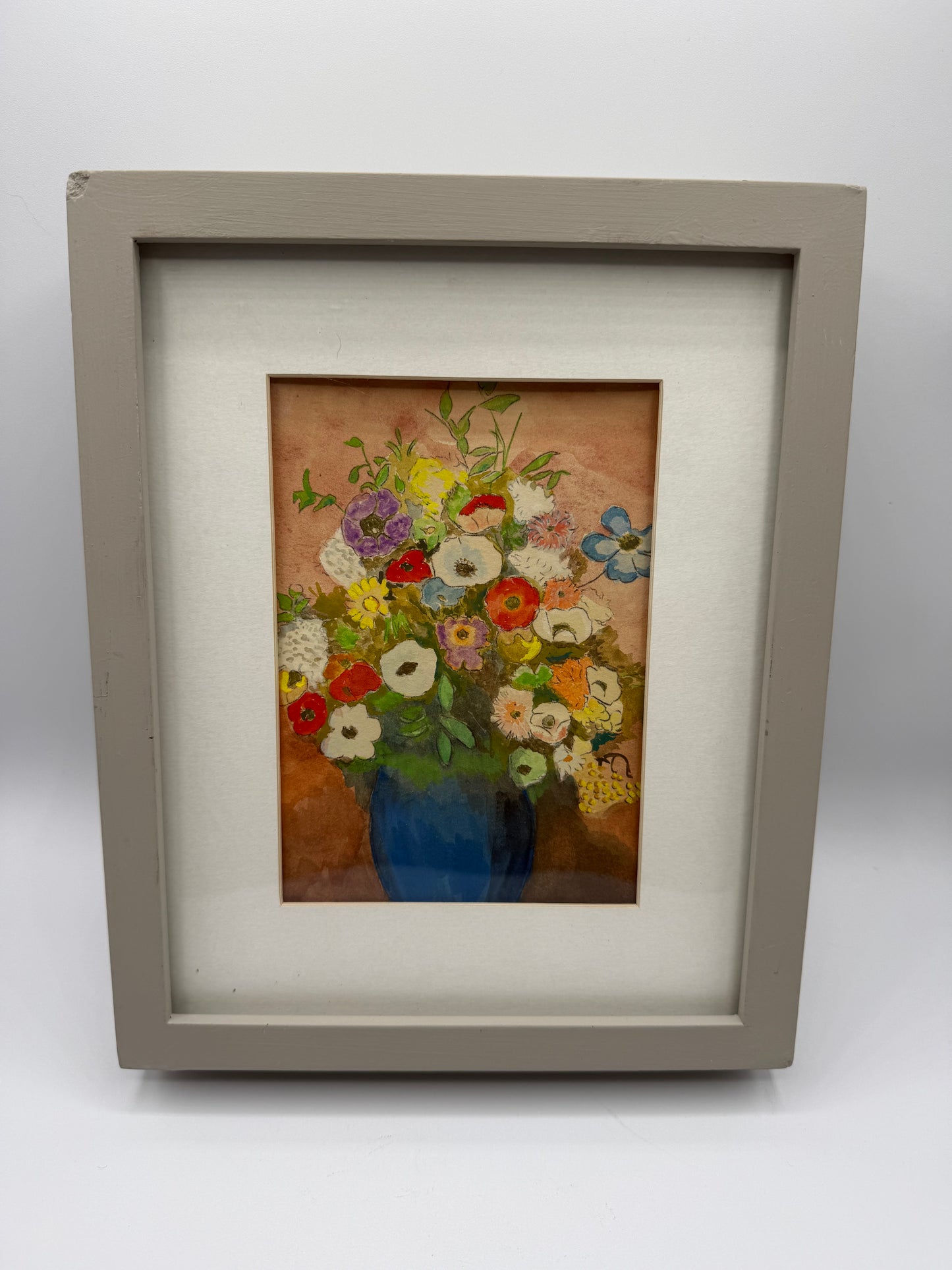 Framed Watercolor Art