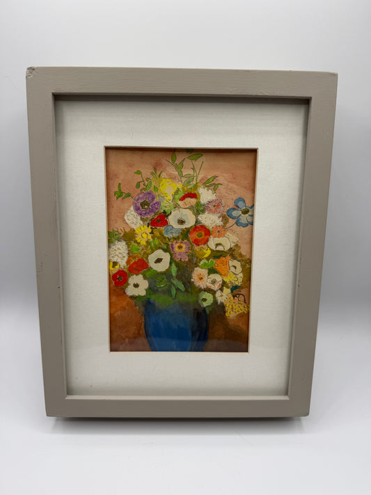 Framed Watercolor Art