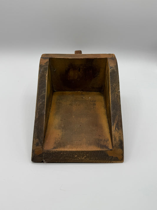 Antique Wooden Grain Scoop