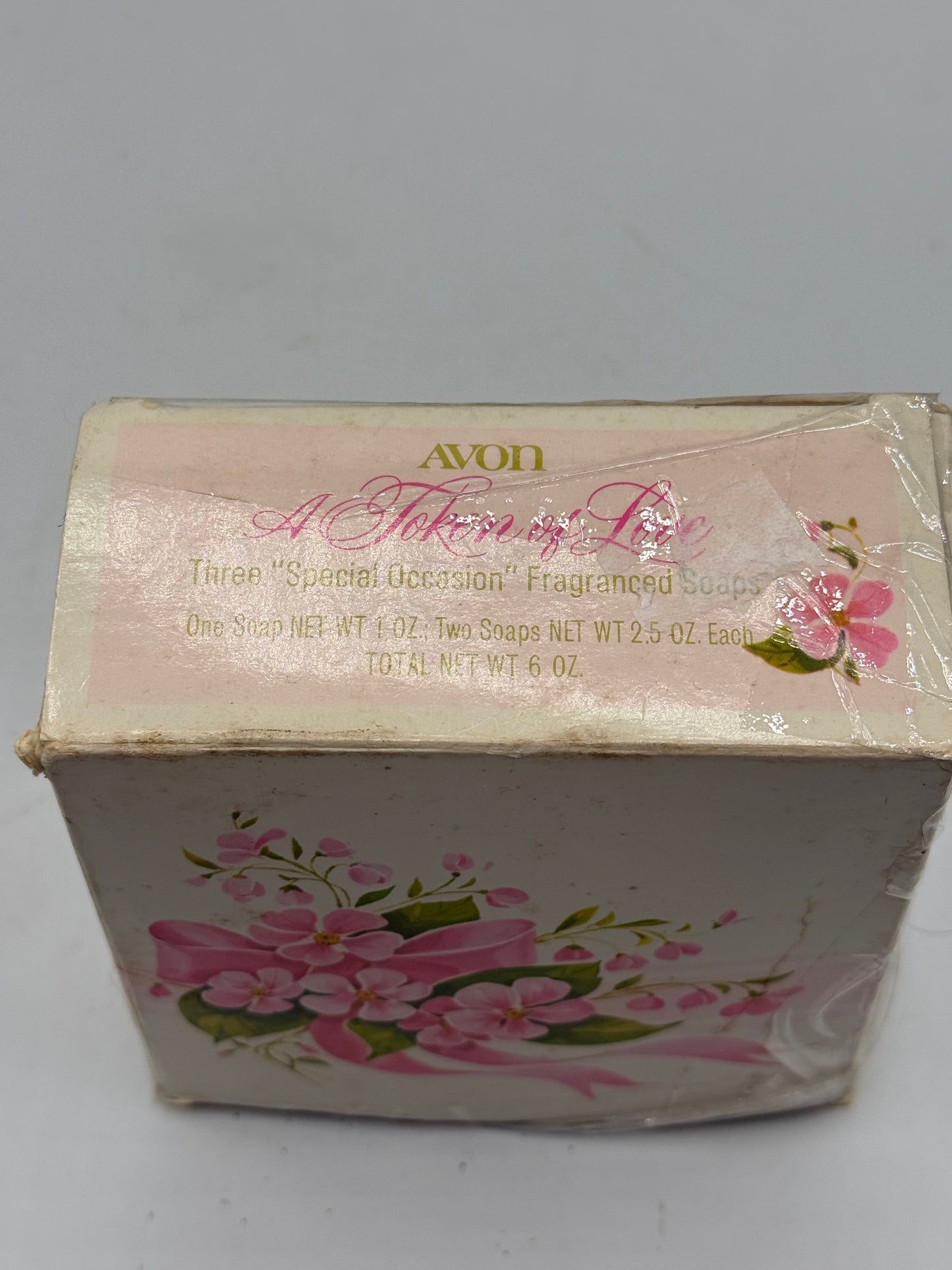 Vintage Avon “A Token of Love” Soap Set
