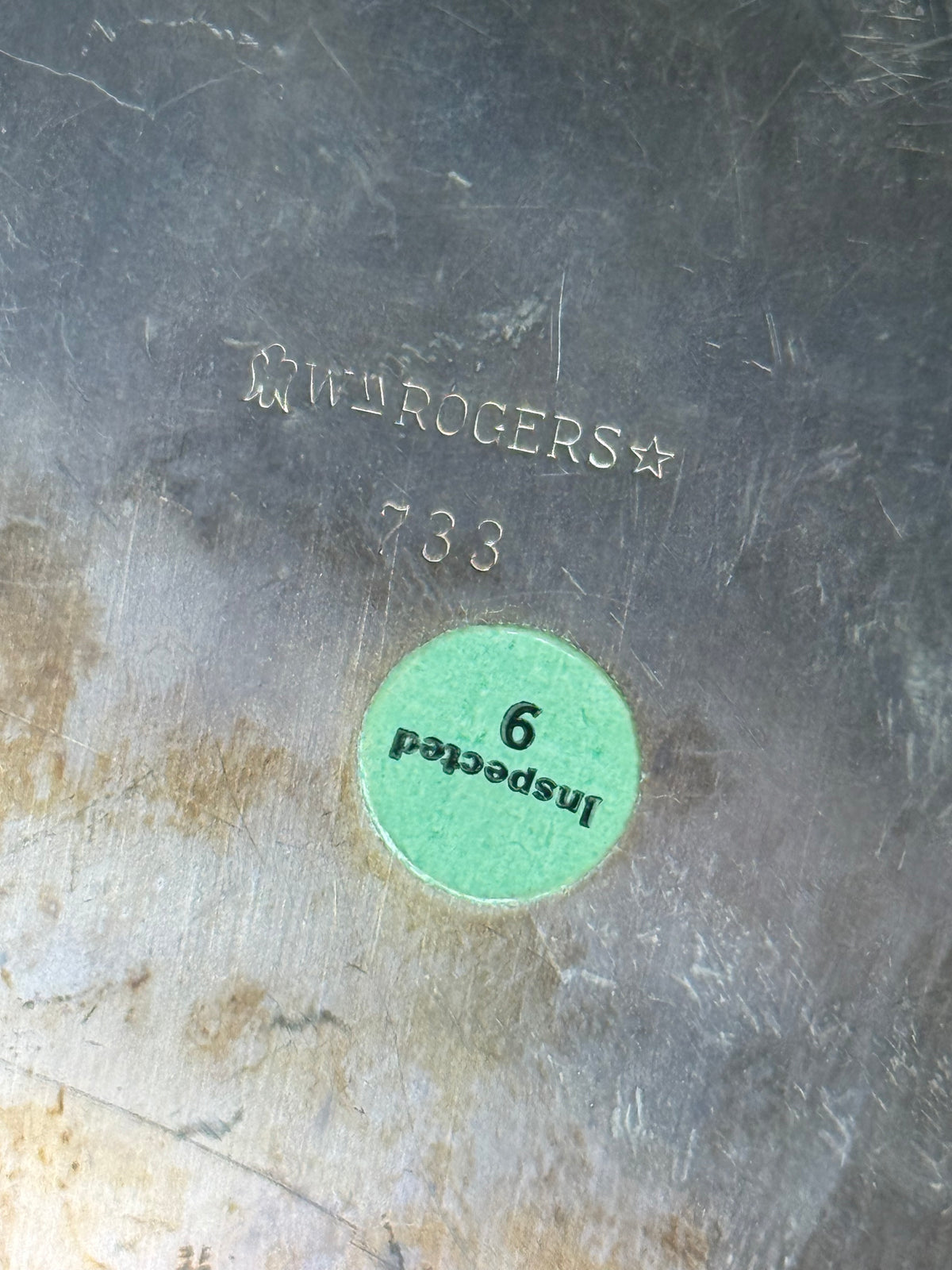 Wm. Rogers Silver-plate Tray