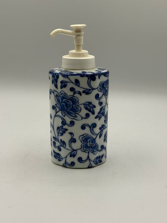 Blue & White Chinoiserie Soap Dispenser