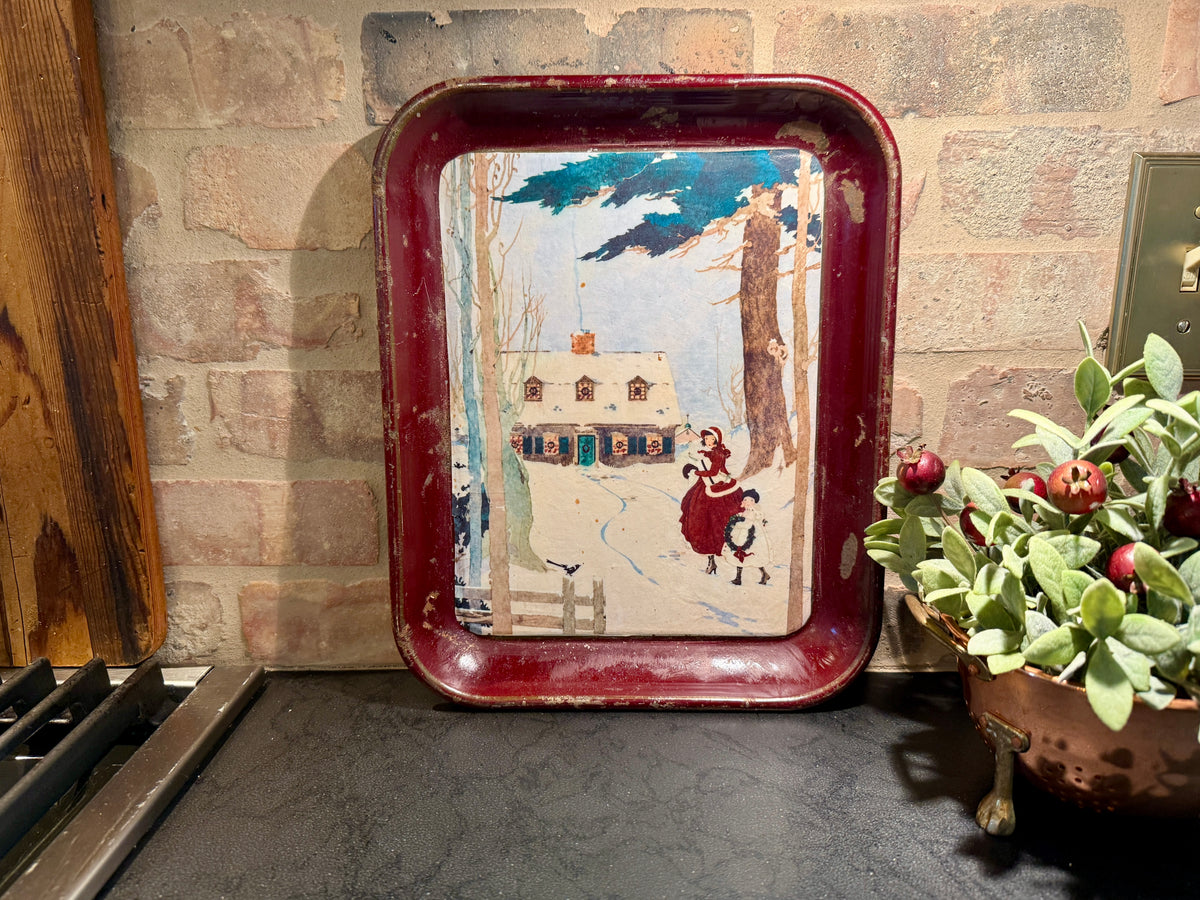 Vintage Tin Tray