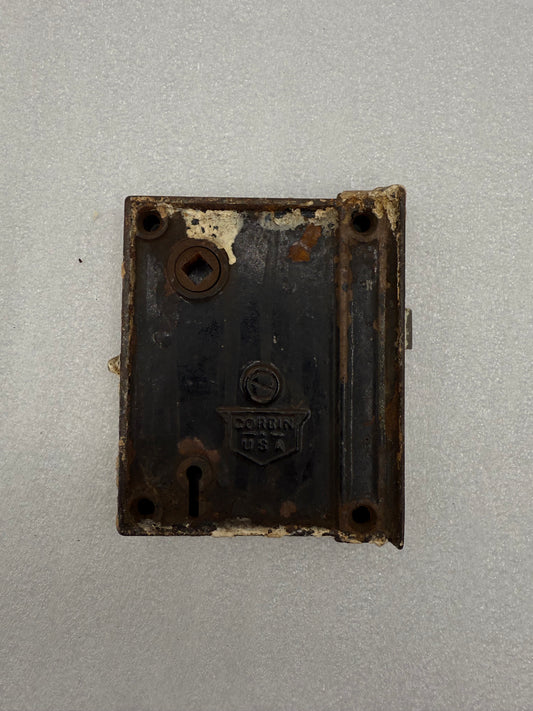 Chippy Antique Rim Lock