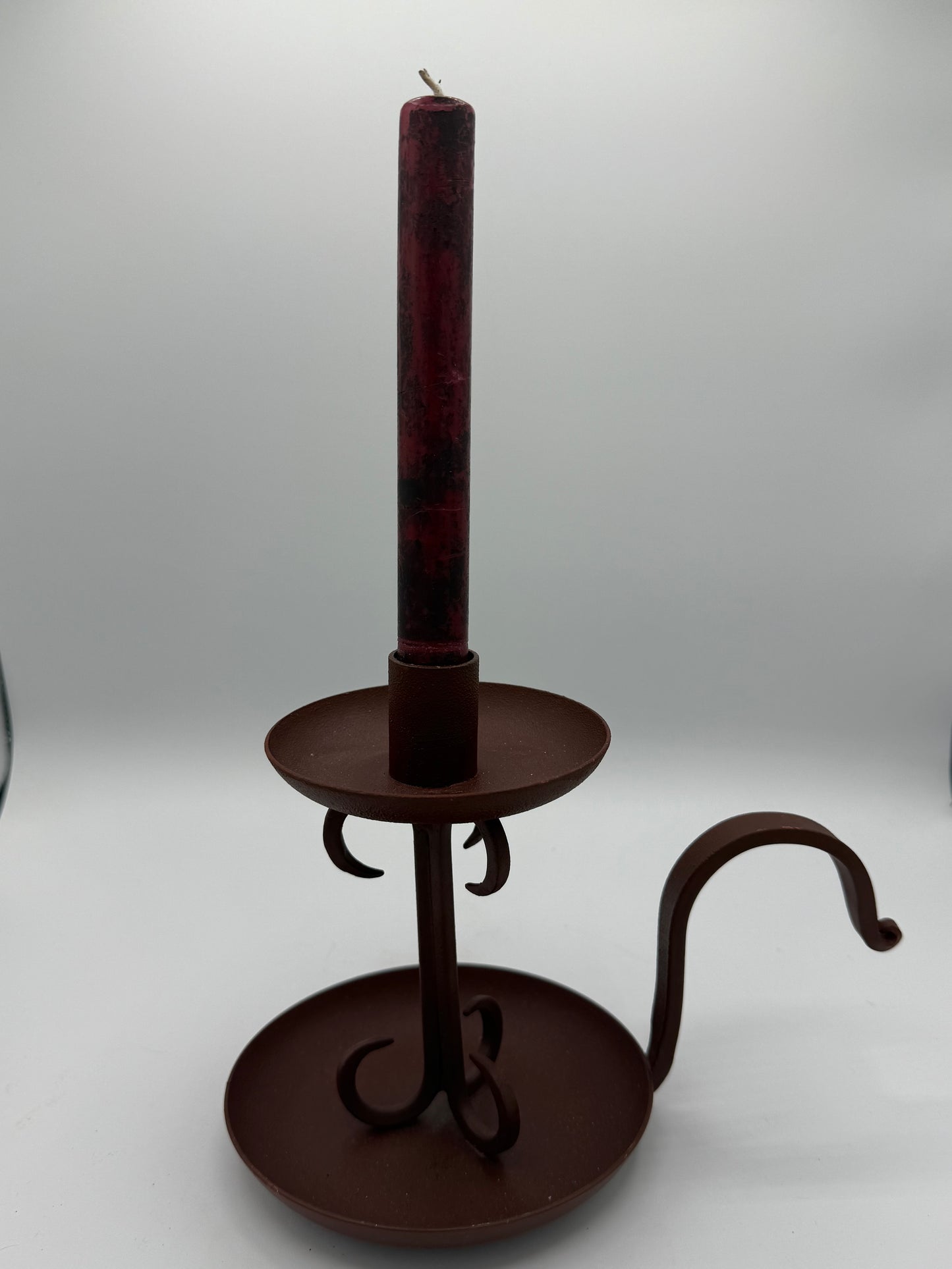 Metal Colonial Candlestick