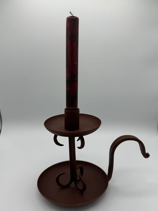 Metal Colonial Candlestick