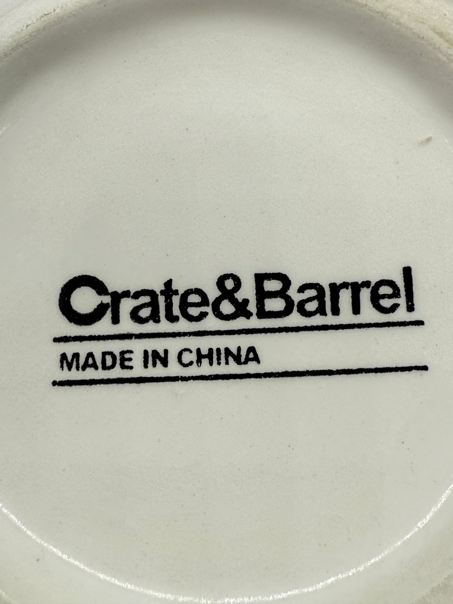 Red & White Bowl Set