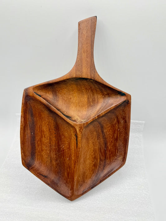 Wood tray