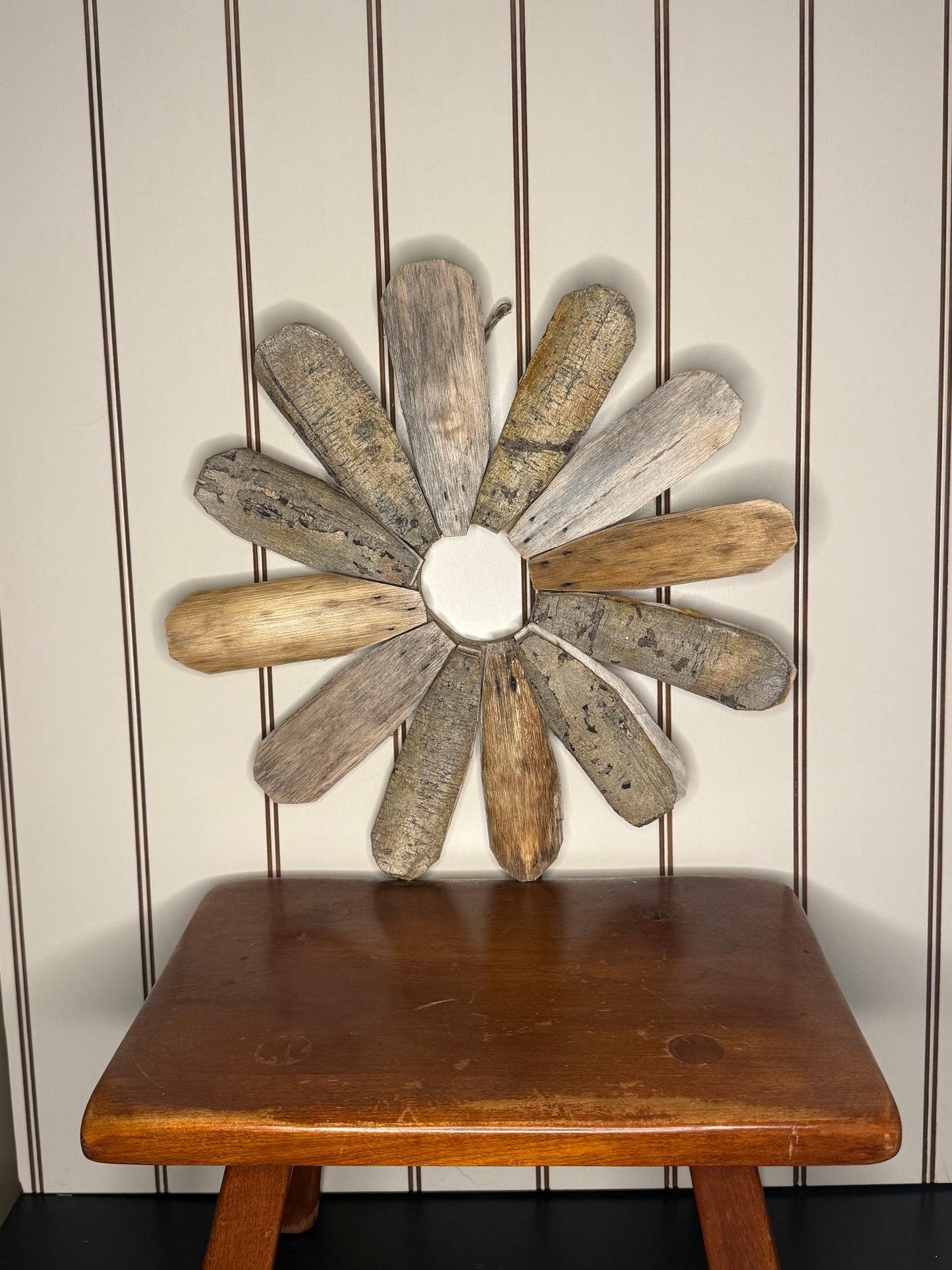Rustic Wood Sunflower Wall Decor