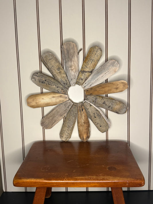 Rustic Wood Sunflower Wall Decor