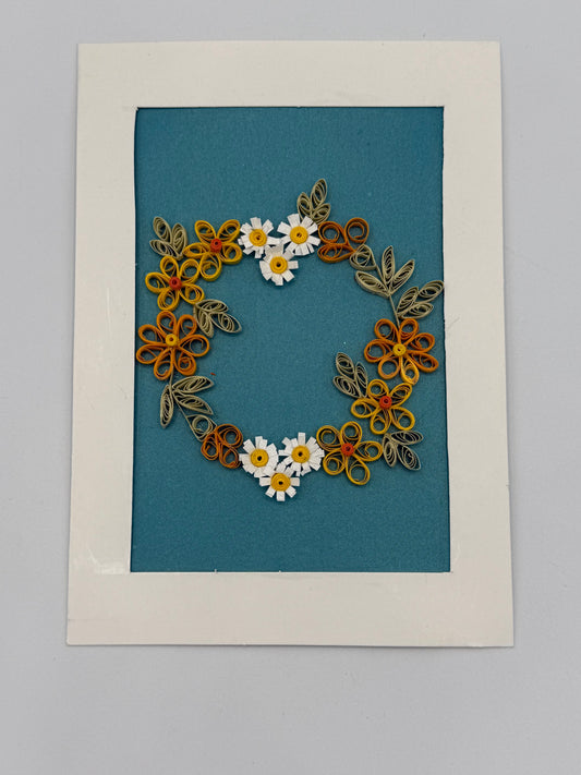 Handmade Floral Paper Art