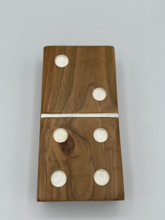 Wood Domino Decor