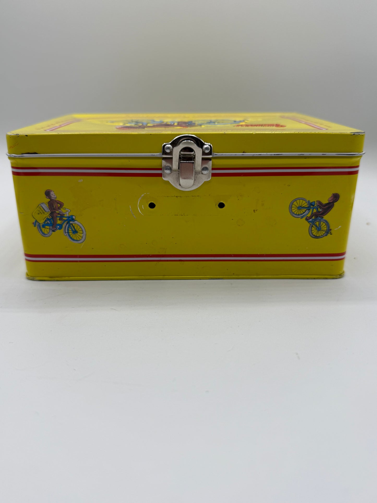 Vintage Curious George Tin Lunchbox