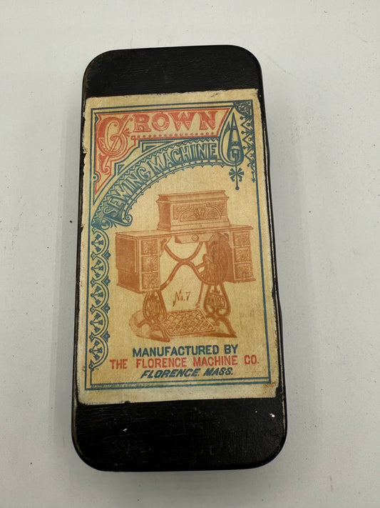 Vintage Tin of Sewing Machine Parts