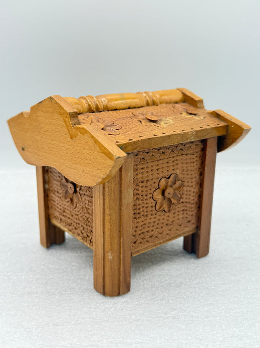 Vintage Trinket Wood Box