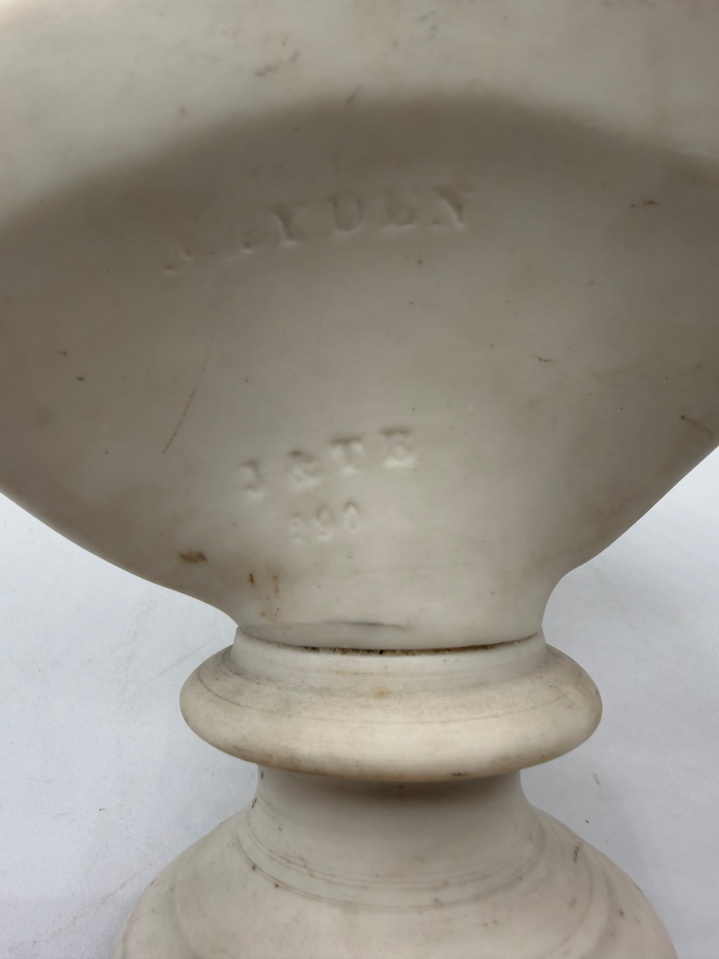 Antique Parian Bust of John Dryden