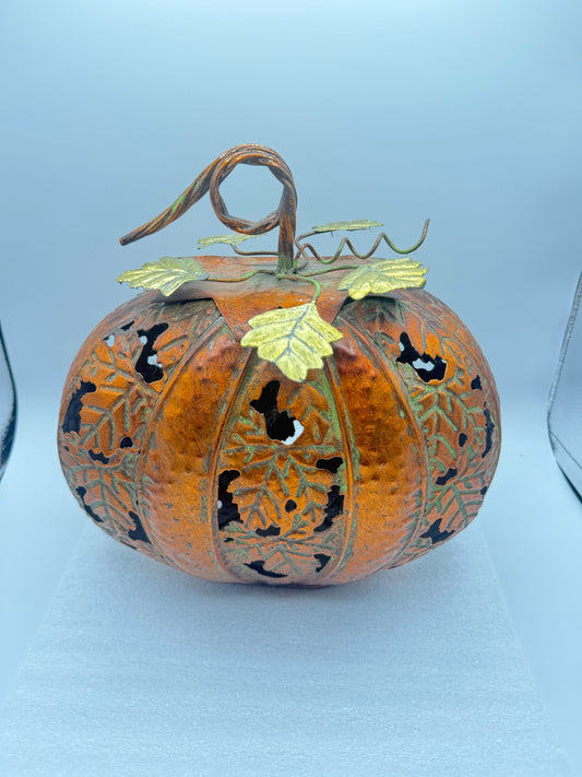 Metal pumpkin